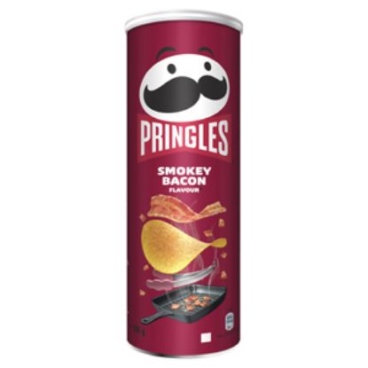 Picture of Pringles Lge Smokey Bacon 165g x19